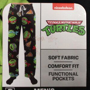 NWT Men's Teenage Mutant Ninja Turtles 2XL Sleep Pants - With Pockets